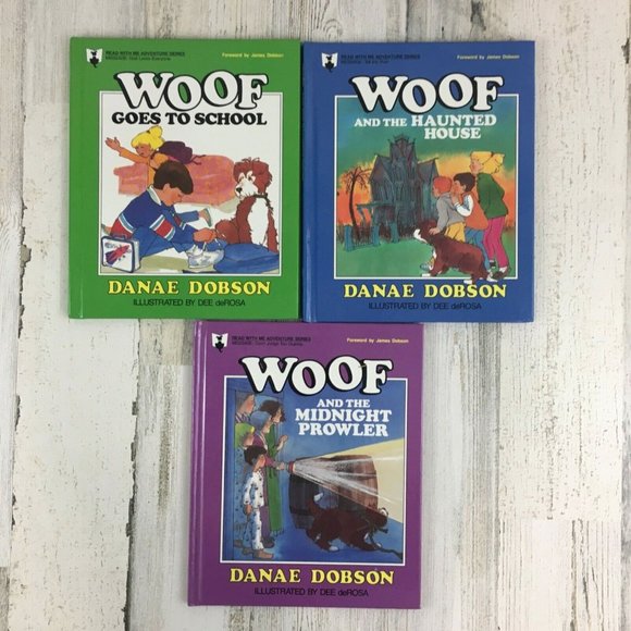 Woof Toys Vtg Woof Books By Danae Dobson Goes To